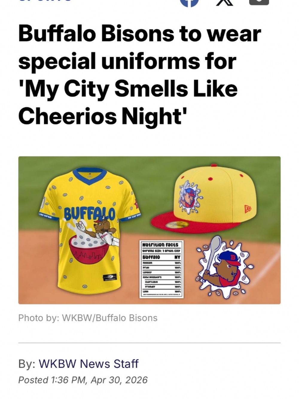 ISO Buffalo Bison’s Cheerios Shirts!❤️